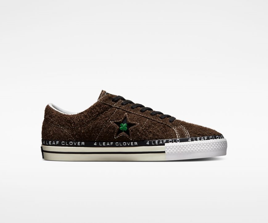 Dámské Boty Nízké Converse x Patta Four-Leaf Clover One Star Pro Olivy Zelené Bílé | CZ CVBY68